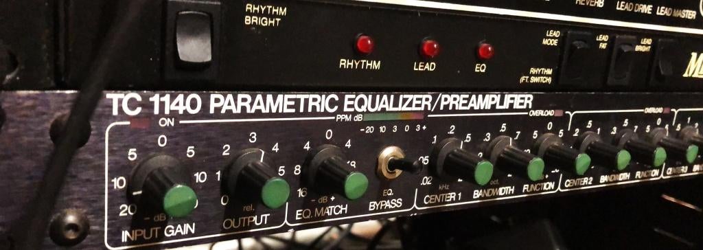 TC Electronic TC 1140 Parametric Equalizer / Preamplifier, Ophalen of Verzenden, Zo goed als nieuw, Equalizer