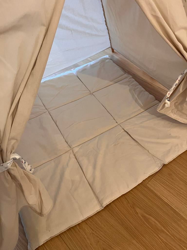 Tipi tent, Ophalen, Gebruikt