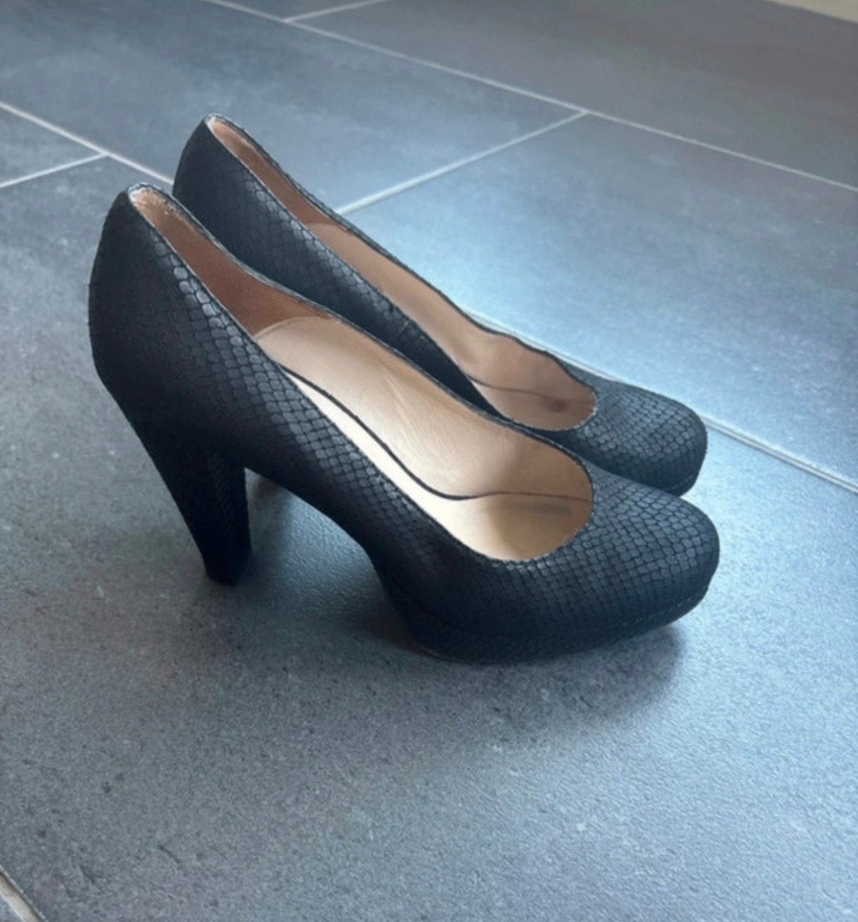 Ganni pumps schoenen hakken maat 41, Ophalen of Verzenden, Zo goed als nieuw, Zwart
