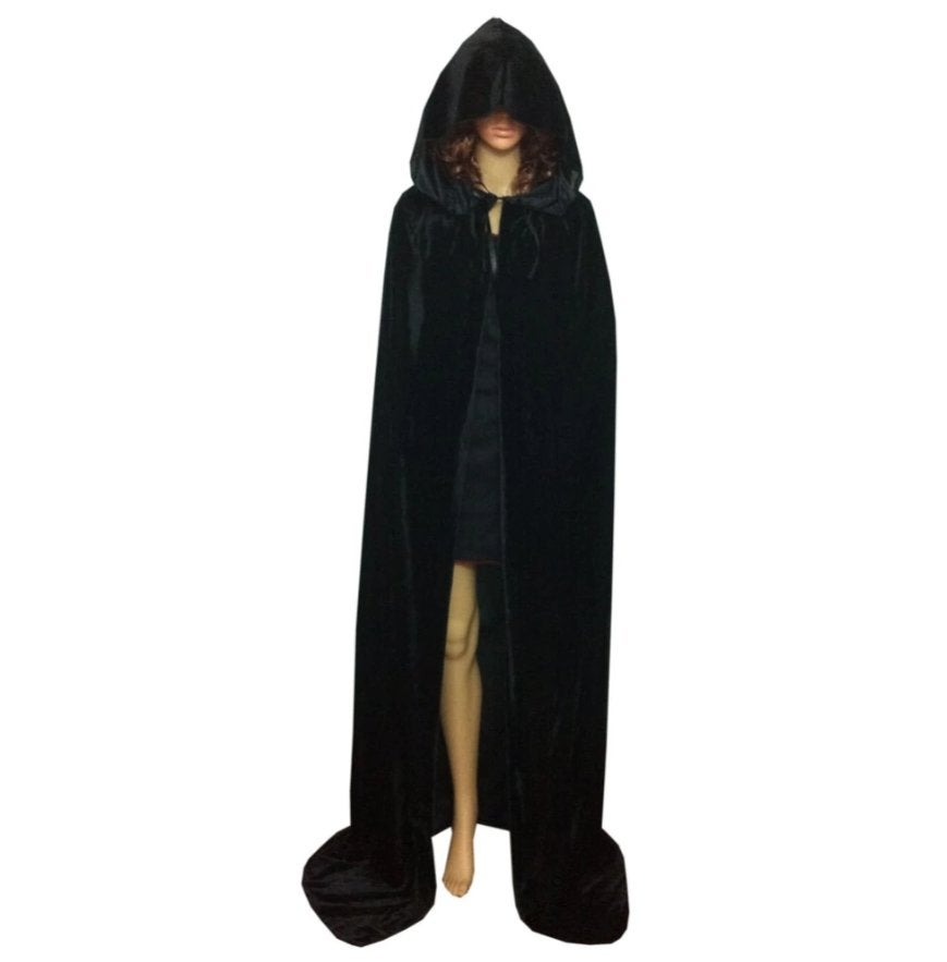 Satijnen cape (gewaad capuchon renaissance middeleeuwse), Verzenden, Nieuw, Bovenkleding