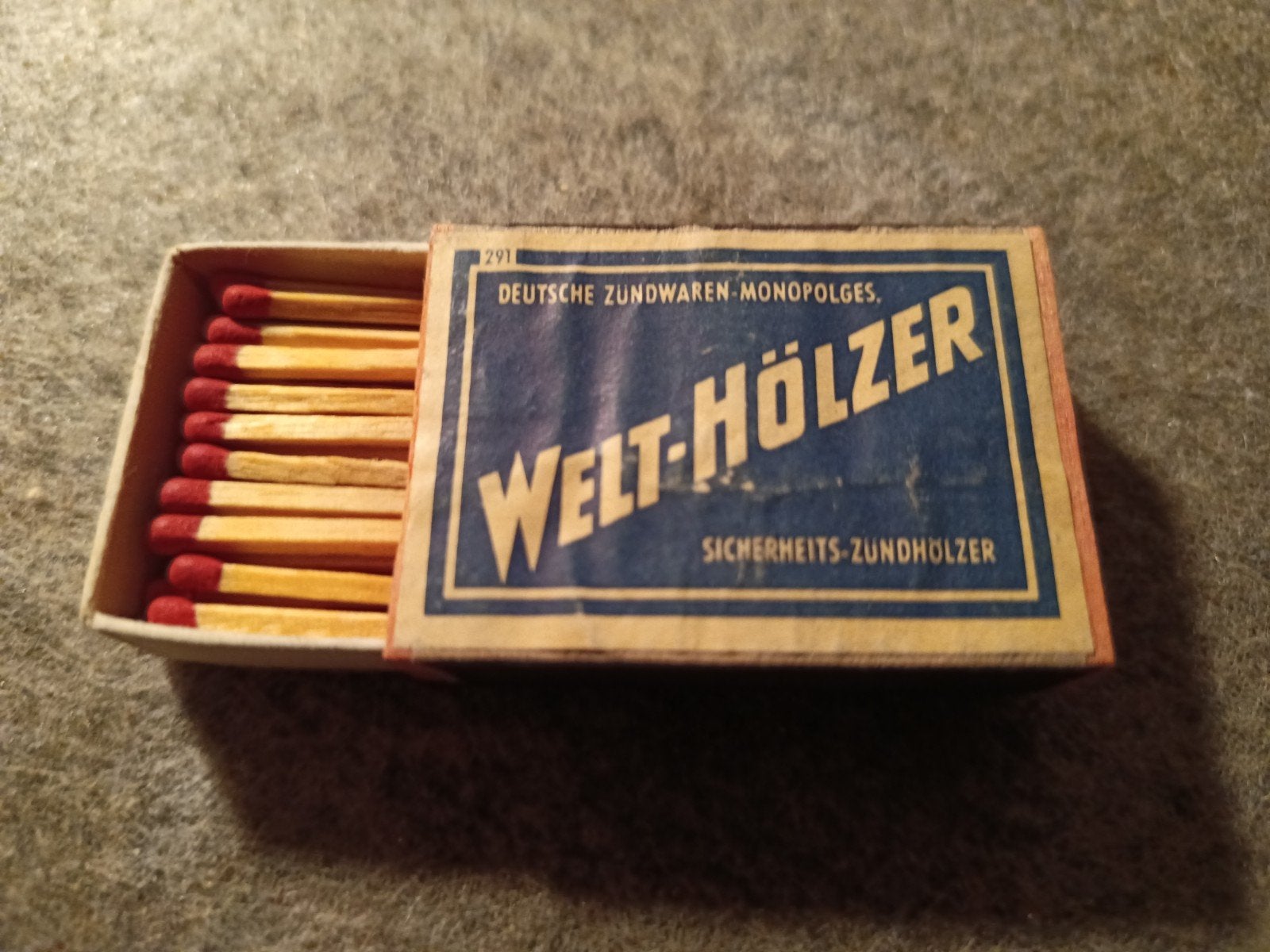 Wehrmacht Weltholzer lucifers origineel, Ophalen of Verzenden