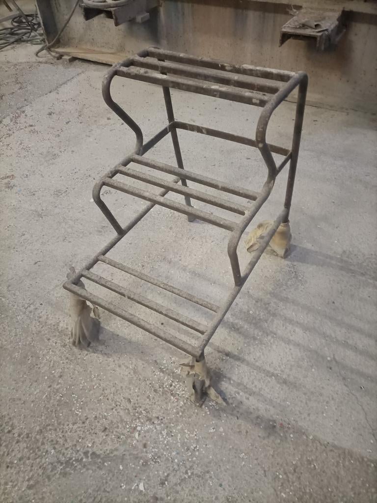 Stukadoorstrap, Doe-het-zelf en Verbouw, Ladders en Trappen, Ophalen, Gebruikt, Minder dan 2 meter
