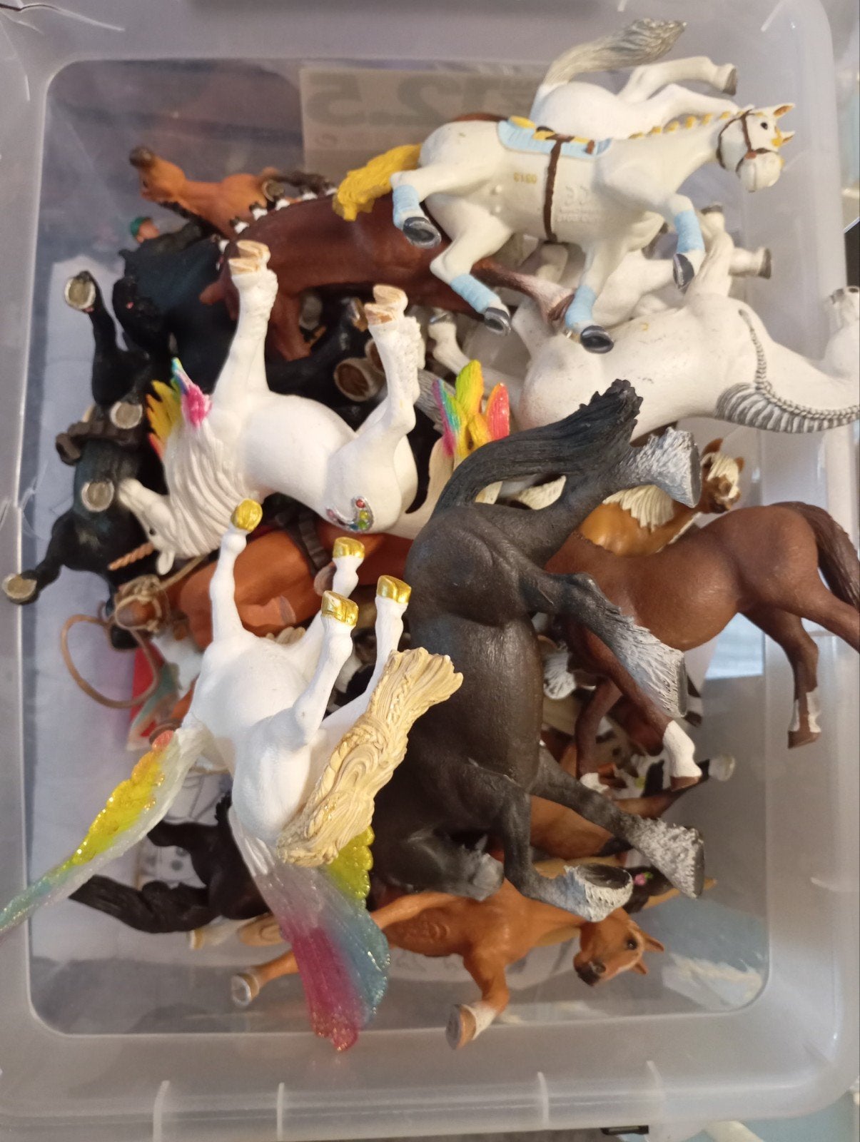 50 Schleich paarden, Ophalen of Verzenden, Zo goed als nieuw