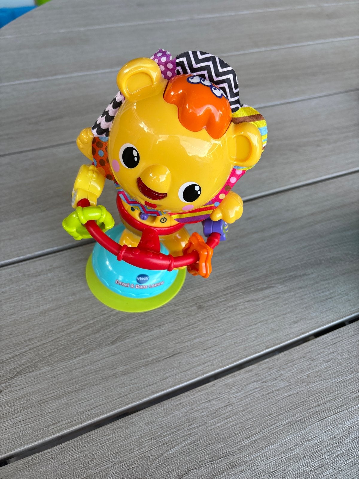 VTech Draai & Dans Leeuw - Interactief babyspeelgoed, Ophalen, Zo goed als nieuw, Overige typen, Met licht