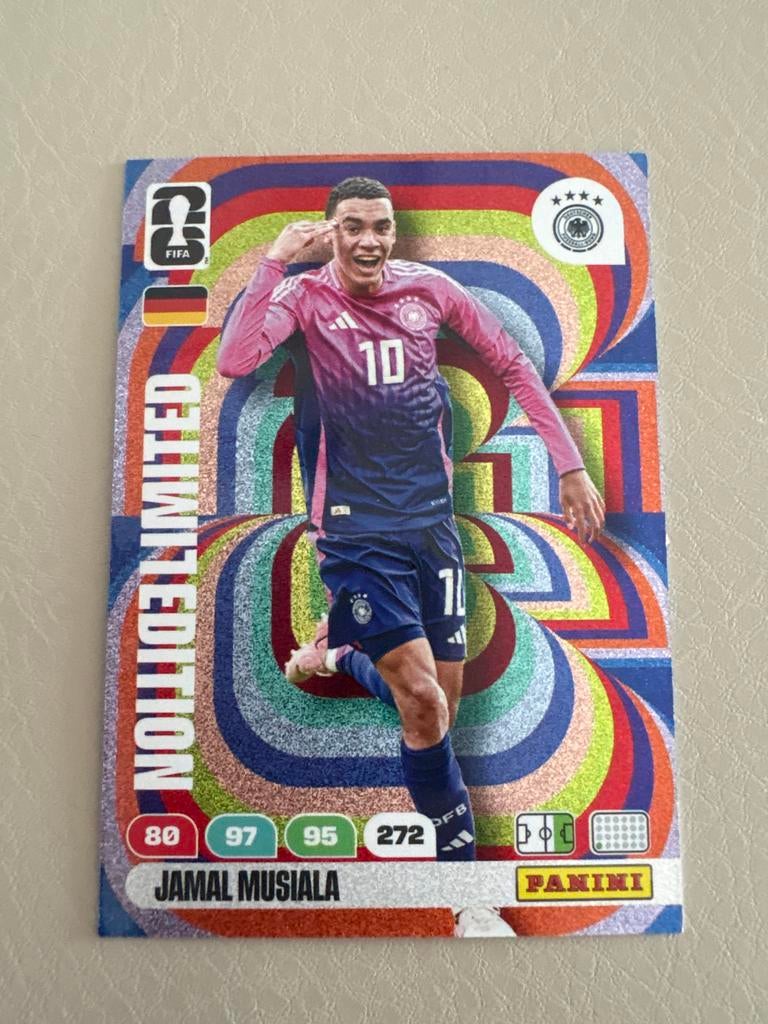 Adrenalyn FIFA Kaarten - Limited Edition Panini, Ophalen of Verzenden, Nieuw, Overige sporten, Spelerskaart