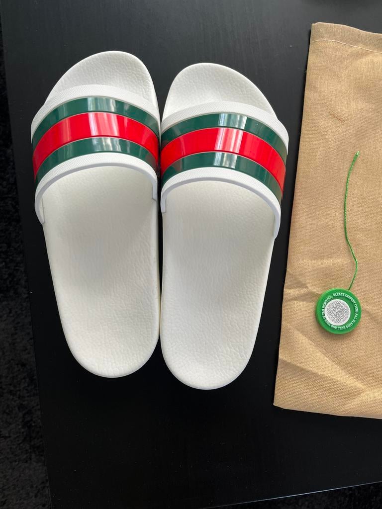 Gucci slippers maat 41nog nieuw, Slippers, Zwart, Nieuw, Ophalen of Verzenden