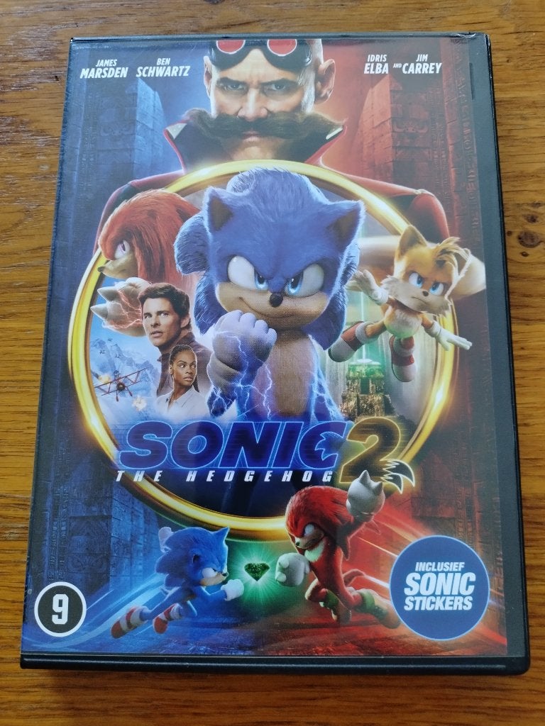 Sonic the Hedgehog 2  (dvd), Ophalen, Avontuur, Vanaf 9 jaar, Frans