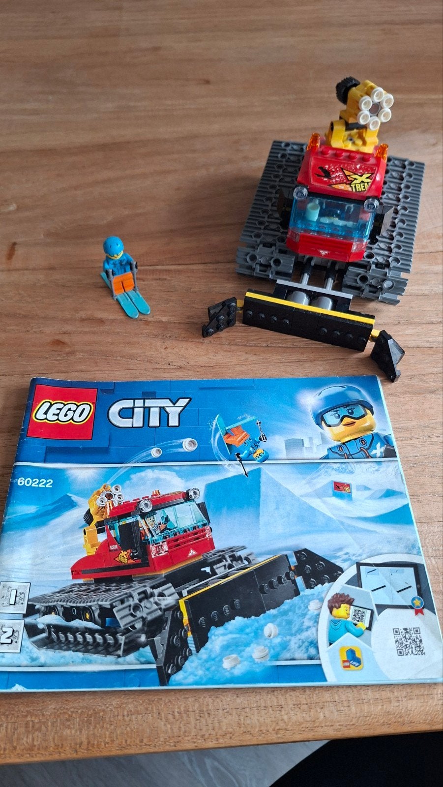 Complete Lego 60222 sneeuwschuiver met sneeuwkanon, Kinderen en Baby's, City, Lego, Ophalen of Verzenden, Zo goed als nieuw