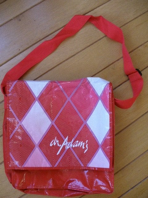 Dr. ADAMS postman bag schoudertas, Ophalen of Verzenden, Zwart