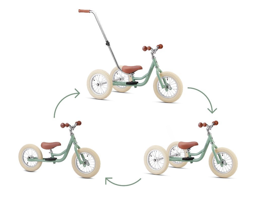 Foto 2 van Nieuw Køvapää 2 in 1 - Trybike - Veloretti Loopfiets