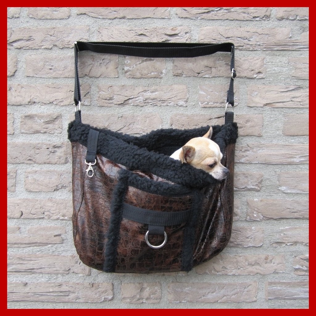 T9- Hondentas draagtas reistas honden schoudertas tas mand, Dieren en Toebehoren, Ophalen of Verzenden, Nieuw, Draagtas/-zak