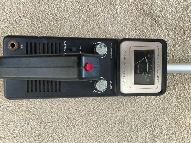 metaal detector, Ophalen of Verzenden, Zo goed als nieuw, Overige merken
