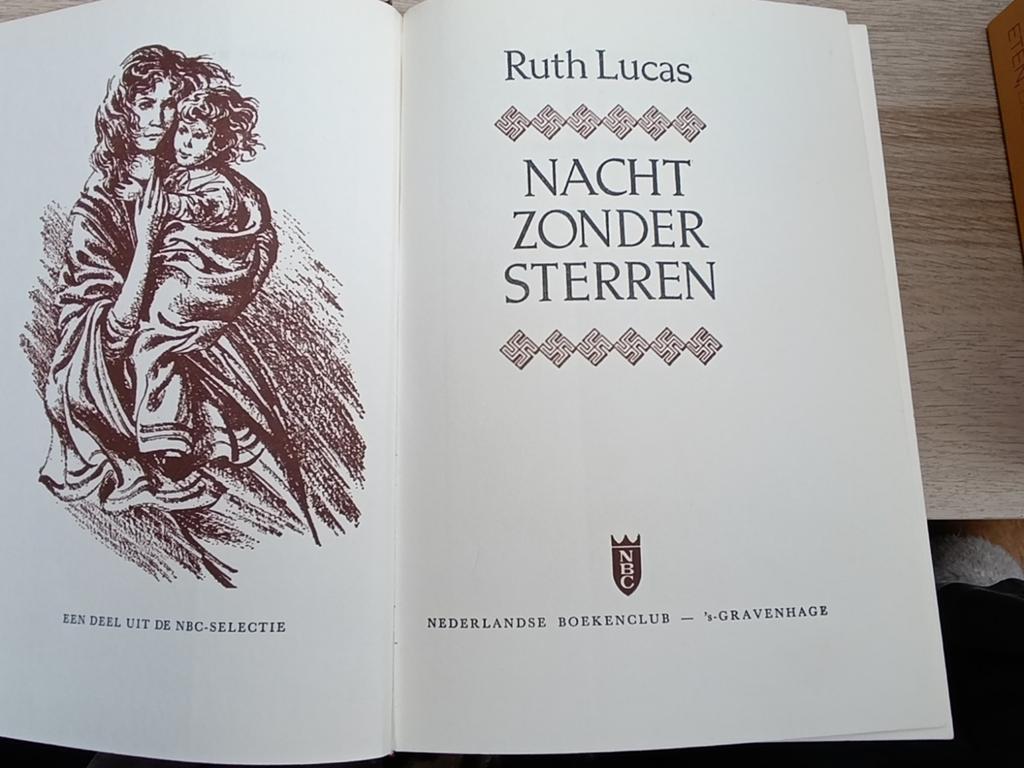 Nacht Zonder Sterren - Ruth Lucas (NBC Selectie), Boeken, Literatuur, Ophalen of Verzenden, Gelezen, Ruth Lucas, Nederland