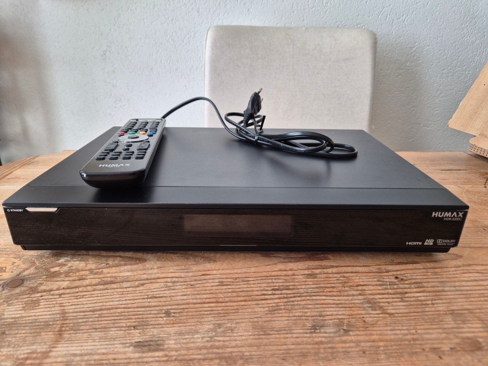 Humax iHDR-5200C HD TV-ontvanger met afstandsbediening, Ophalen, Gebruikt, Harddiskrecorder