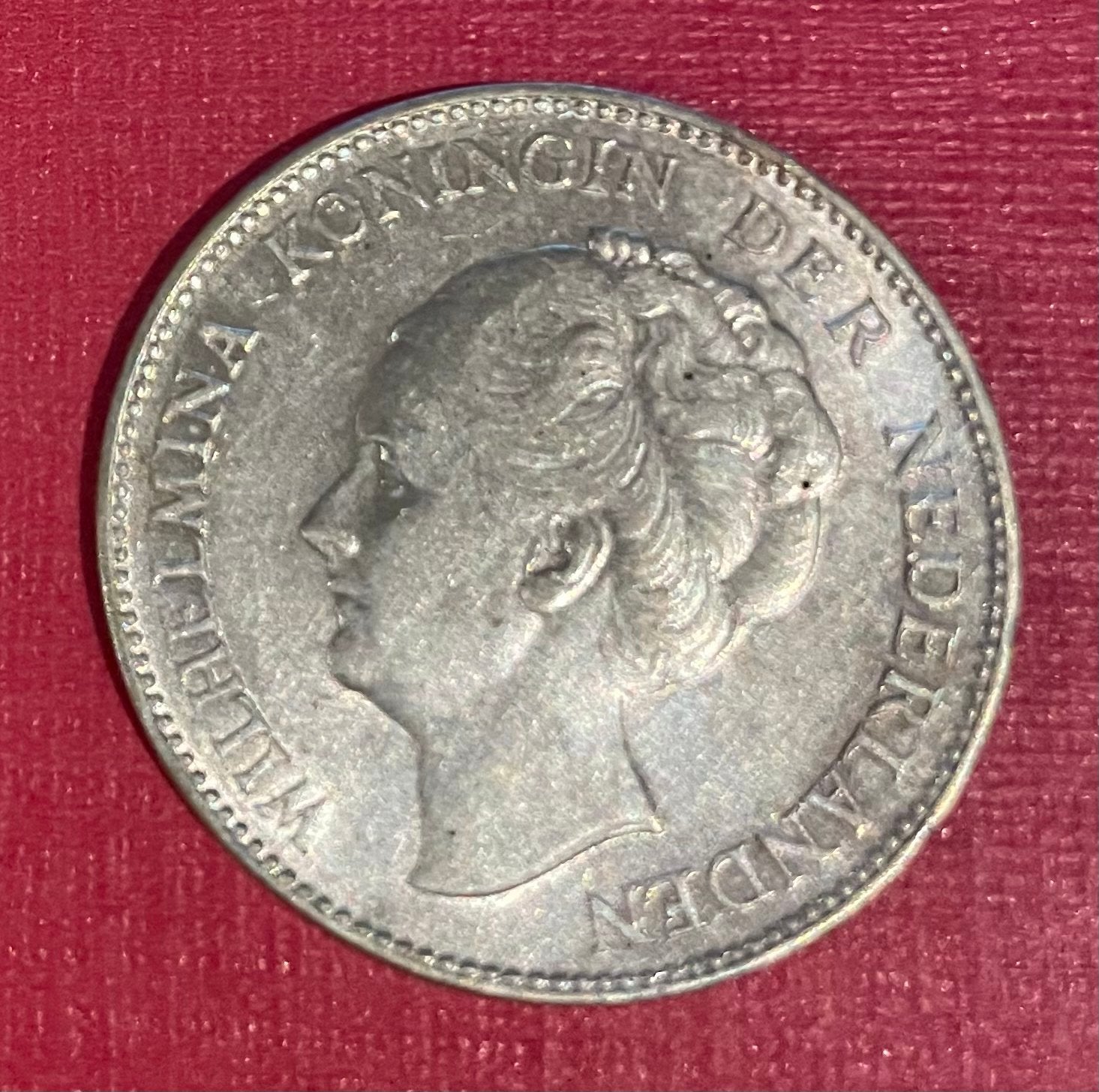 Zilveren 1 Gulden Munt Koningin Wilhelmina 1939, Postzegels en Munten, Munten | Nederland, 1 gulden, Zilver, Ophalen of Verzenden