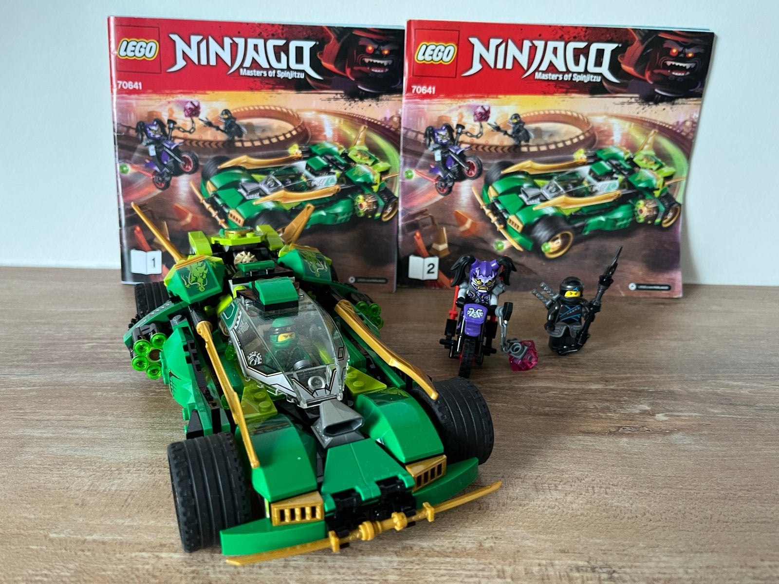 LEGO Ninjago 70641 Lloyd's Nightcrawler met 3 minifiguren, Lego, Ophalen of Verzenden, Zo goed als nieuw, Ninjago