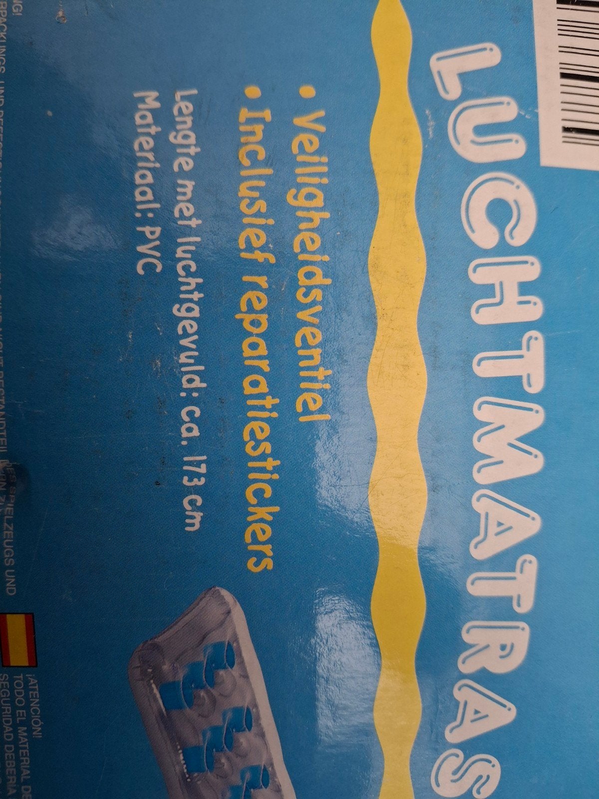te koop nieuw opblaas luchtbed, Ophalen of Verzenden, Nieuw