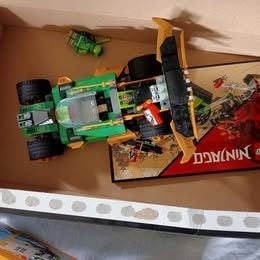 Lego Ninjago EVO 71763 Lloyds racewagen. auto+Lloyd, Lego, Ophalen of Verzenden, Zo goed als nieuw, Inclusief instructies