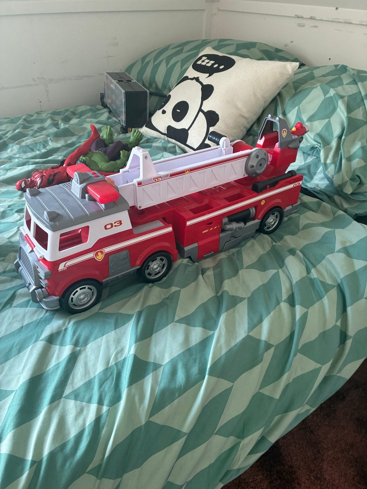 Paw Patrol Brandweerwagen Speelgoedbus, Ophalen, Gebruikt