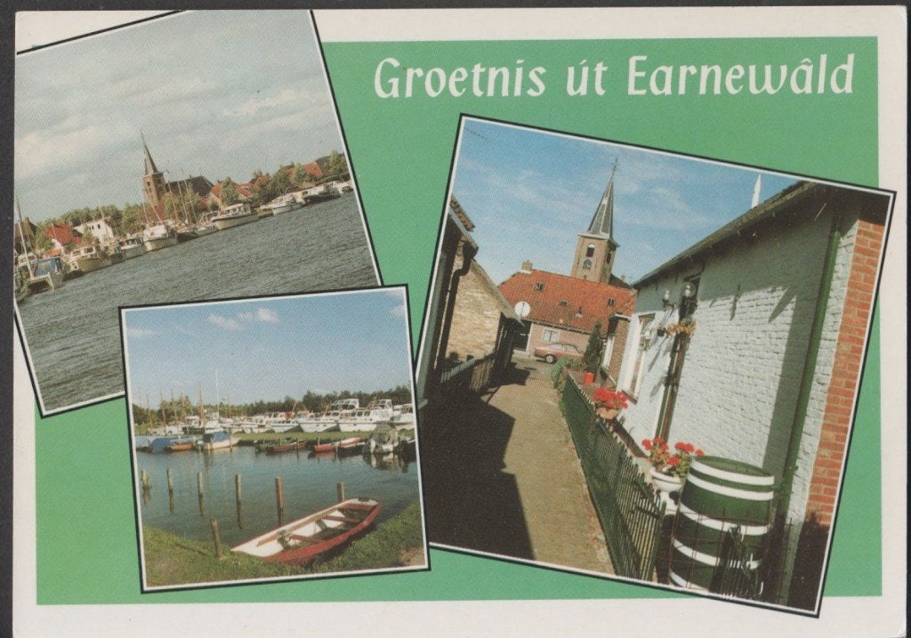 Groetnis ut Earnewald Eernewoude Gelopen 1999, Verzenden, 1980 tot heden, Gelopen, Friesland