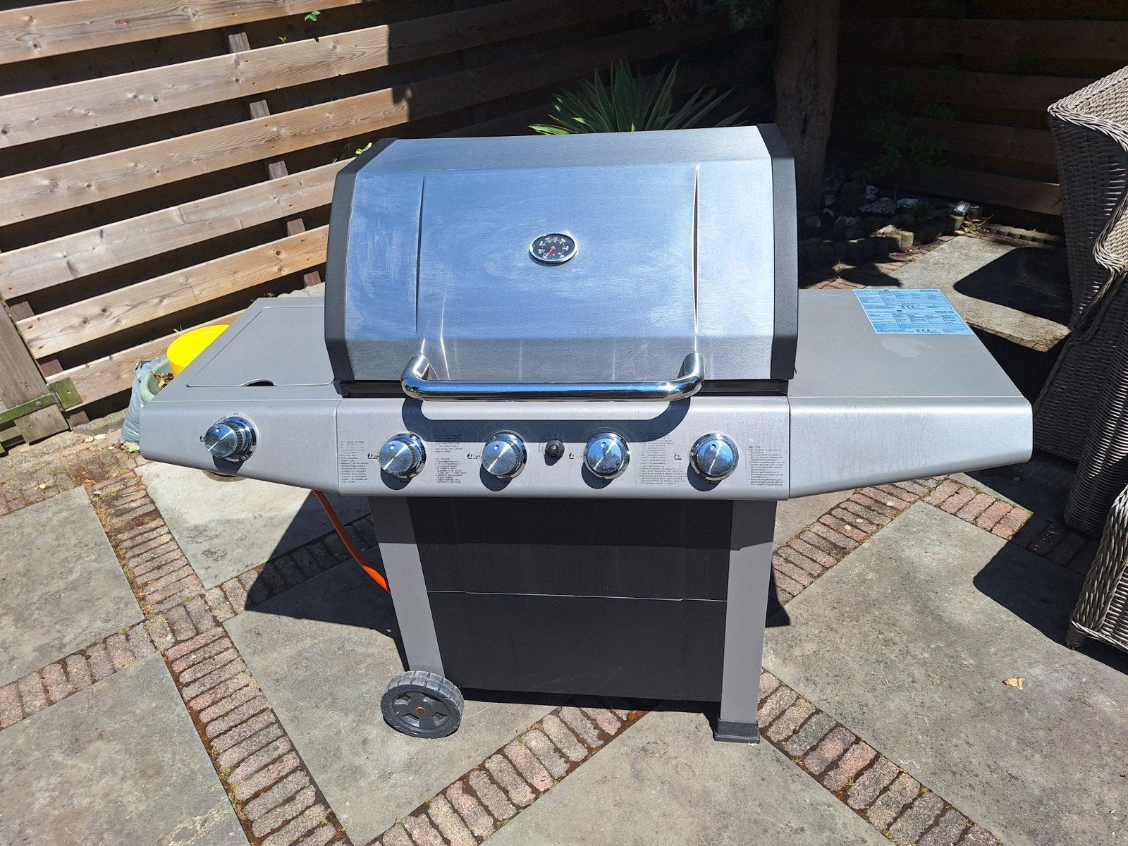 Te koop Gas BBQ, Ophalen, Gebruikt