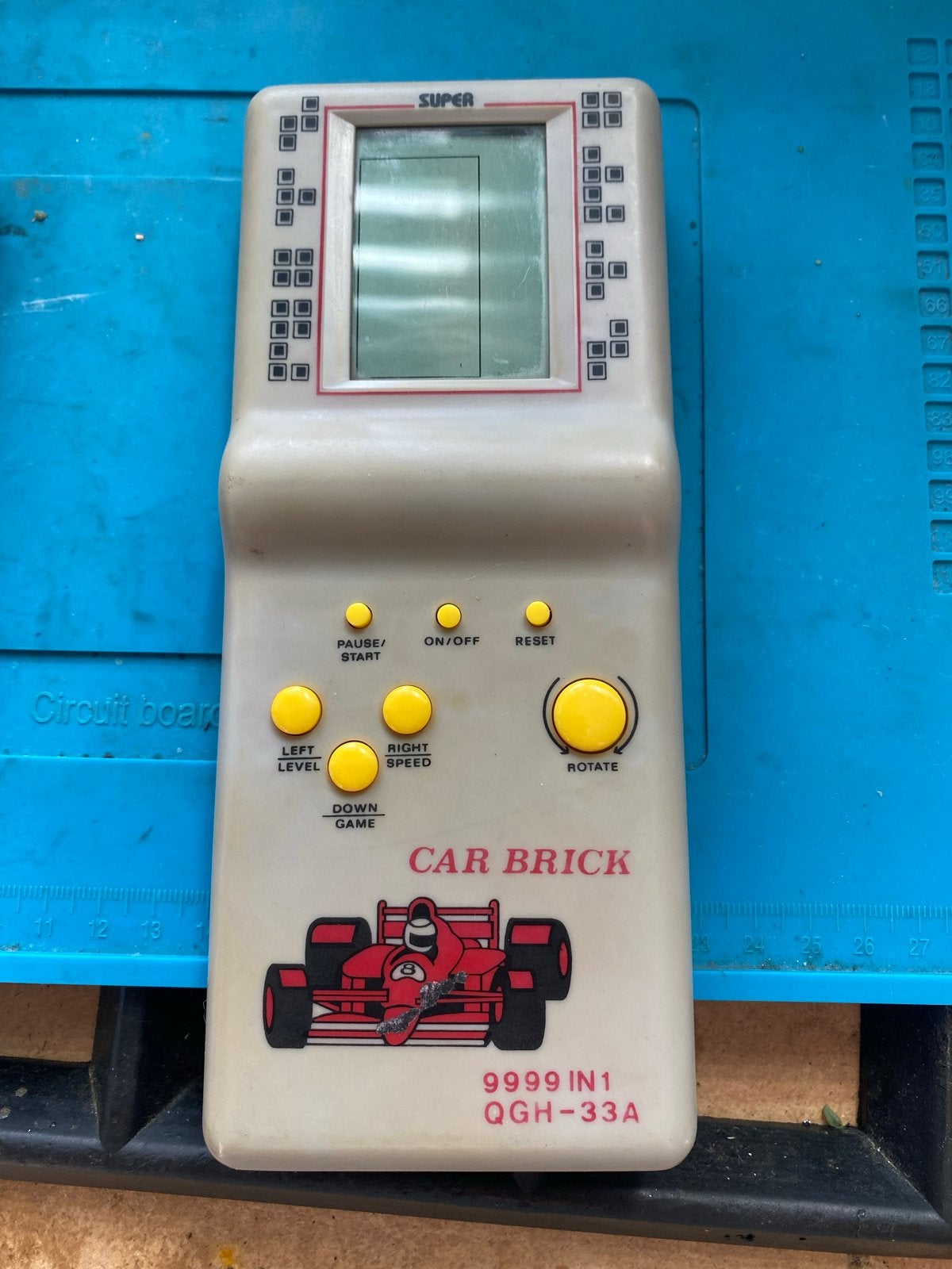 Vintage Super Car Brick 9999 in 1 Handheld Game Console, Spelcomputers en Games, Ophalen of Verzenden, Overige merken, Gebruikt