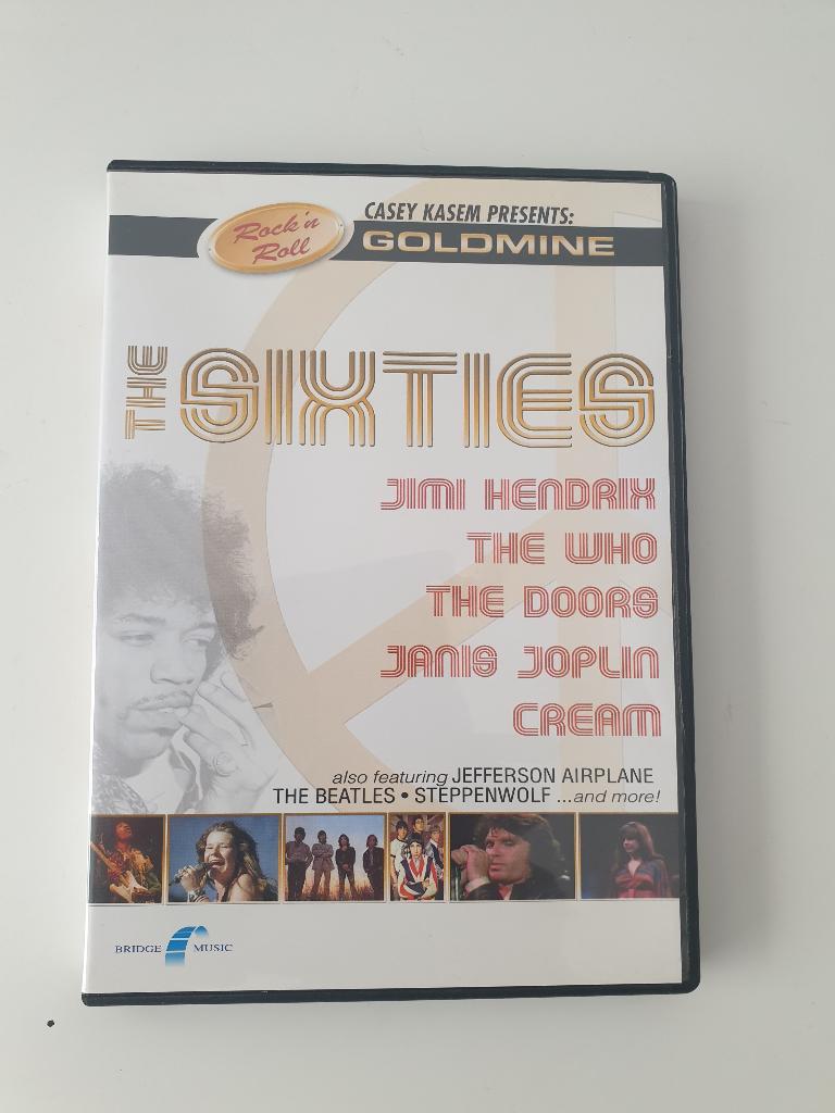 The Sixties - DVD met de beste rockmuziek van eind jaren '60, Alle leeftijden, Ophalen of Verzenden, Zo goed als nieuw