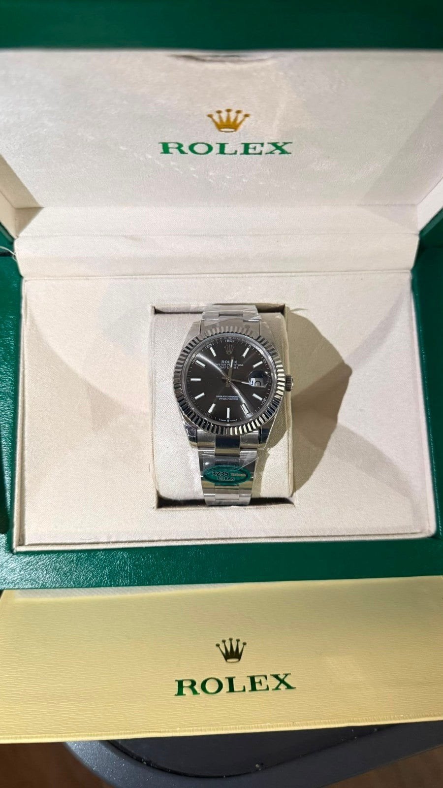 Vsf 41mm date just en gmt master, Sieraden, Tassen en Uiterlijk, Horloges | Heren, Nieuw, Polshorloge, Rolex, Staal, Staal, Ophalen of Verzenden