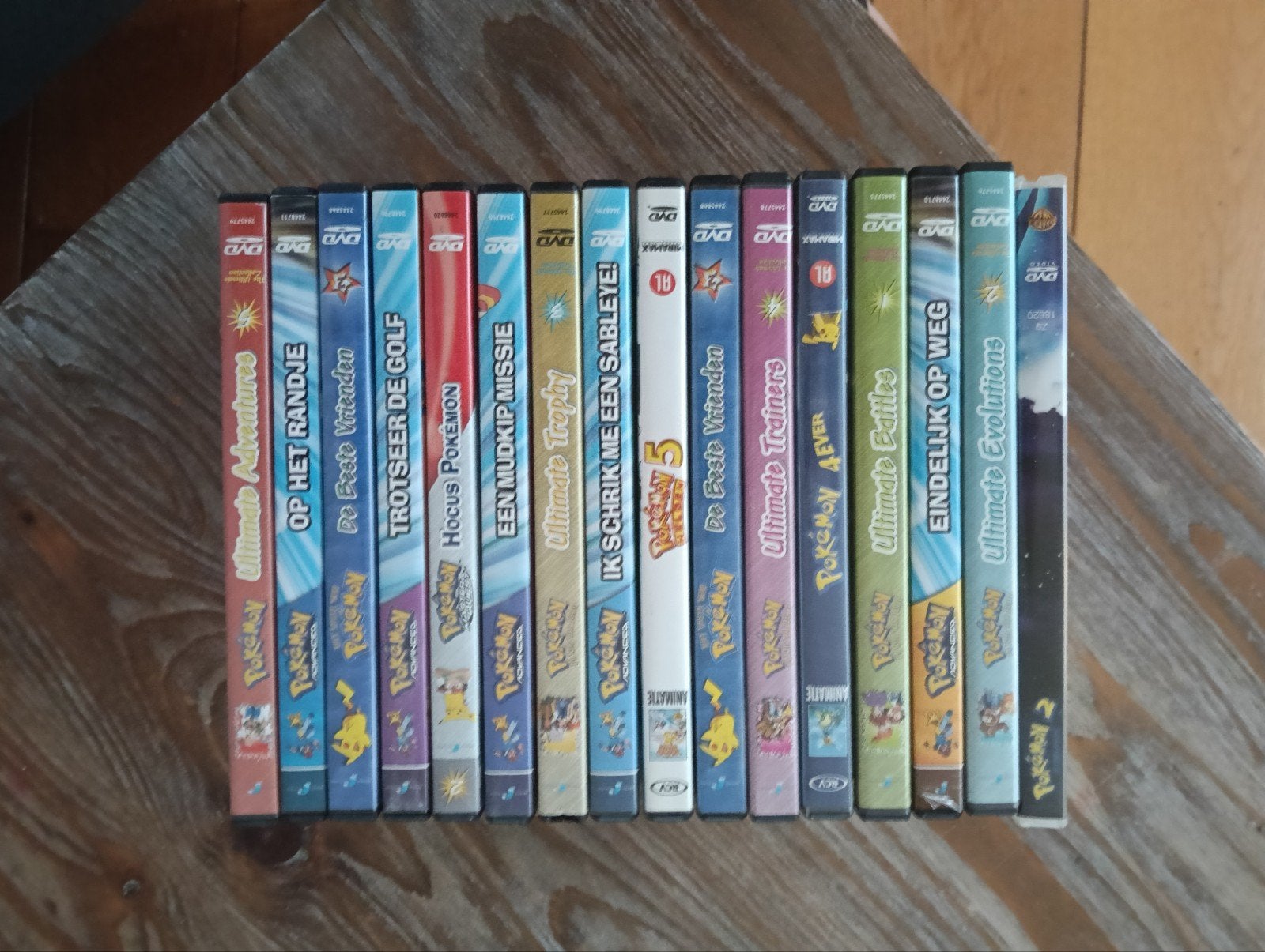 16 Pokémon DVD's - Complete Collectie, Ophalen, Gebruikt, Animatie, Alle leeftijden
