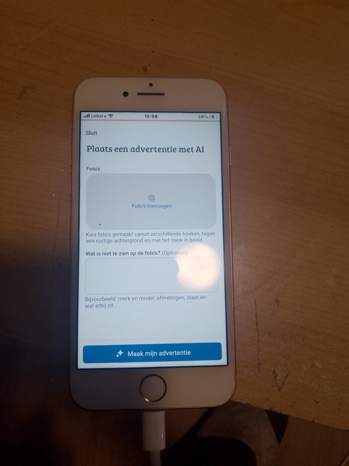 Apple iPhone 8 64GB - Zo goed als nieuw, Wit, Ophalen of Verzenden, Zo goed als nieuw, 64 GB