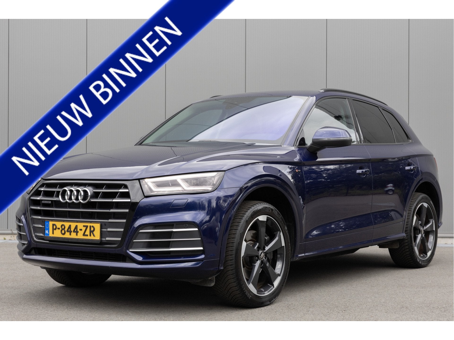 Audi Q5 2.0 TFSI quattro Sport Pro Line S virt.cockpit aut., Auto's, Automaat, Gebruikt, 4 cilinders, Blauw