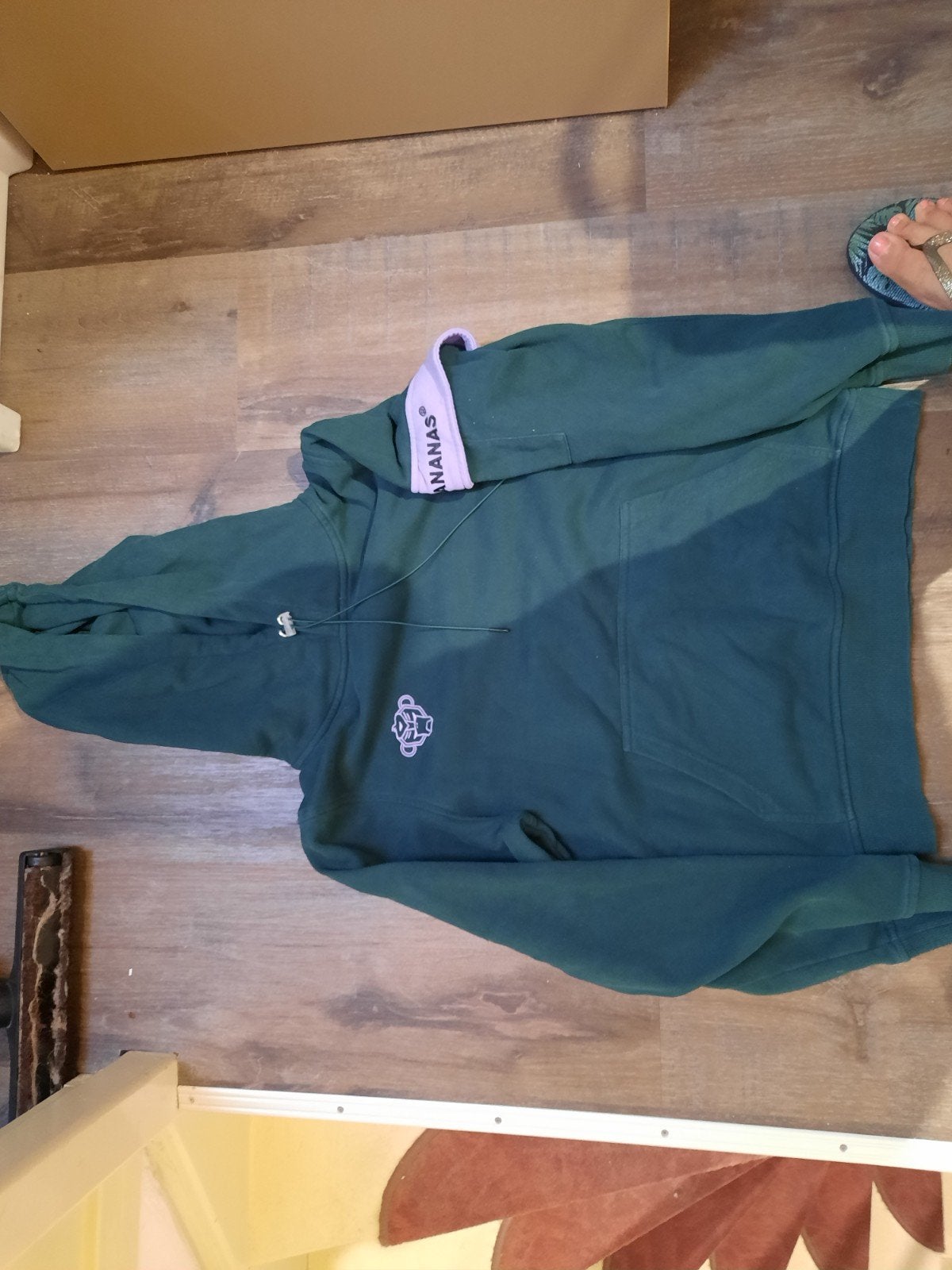 Black Bananas Hoodie Groen Maat XL, Maat 56/58 (XL), Ophalen of Verzenden, Zo goed als nieuw, Black Bananas
