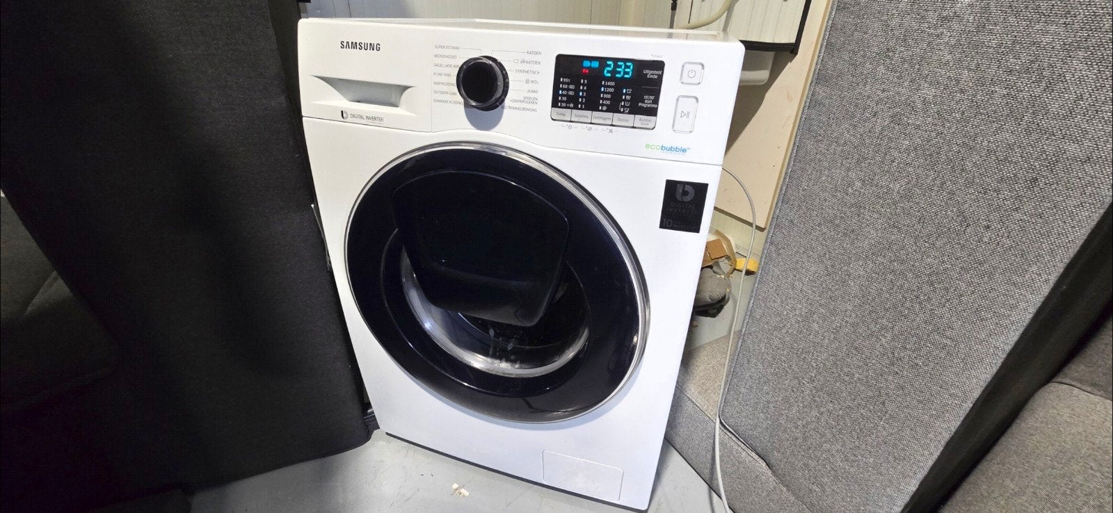 Samsung EcoBubble AddWash Wasmachine 8kg -, Ophalen of Verzenden, Samsung, Samsung, Samsung