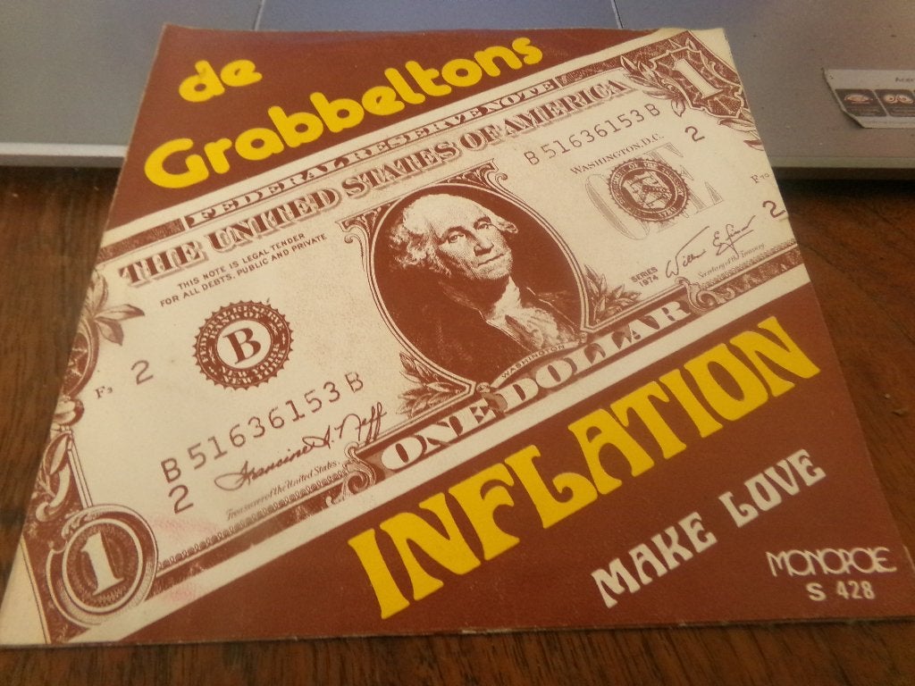 Super Zeldzaam - De Grabbeltons – Inflation / Make Love -, Ophalen of Verzenden, Gebruikt, Overige genres