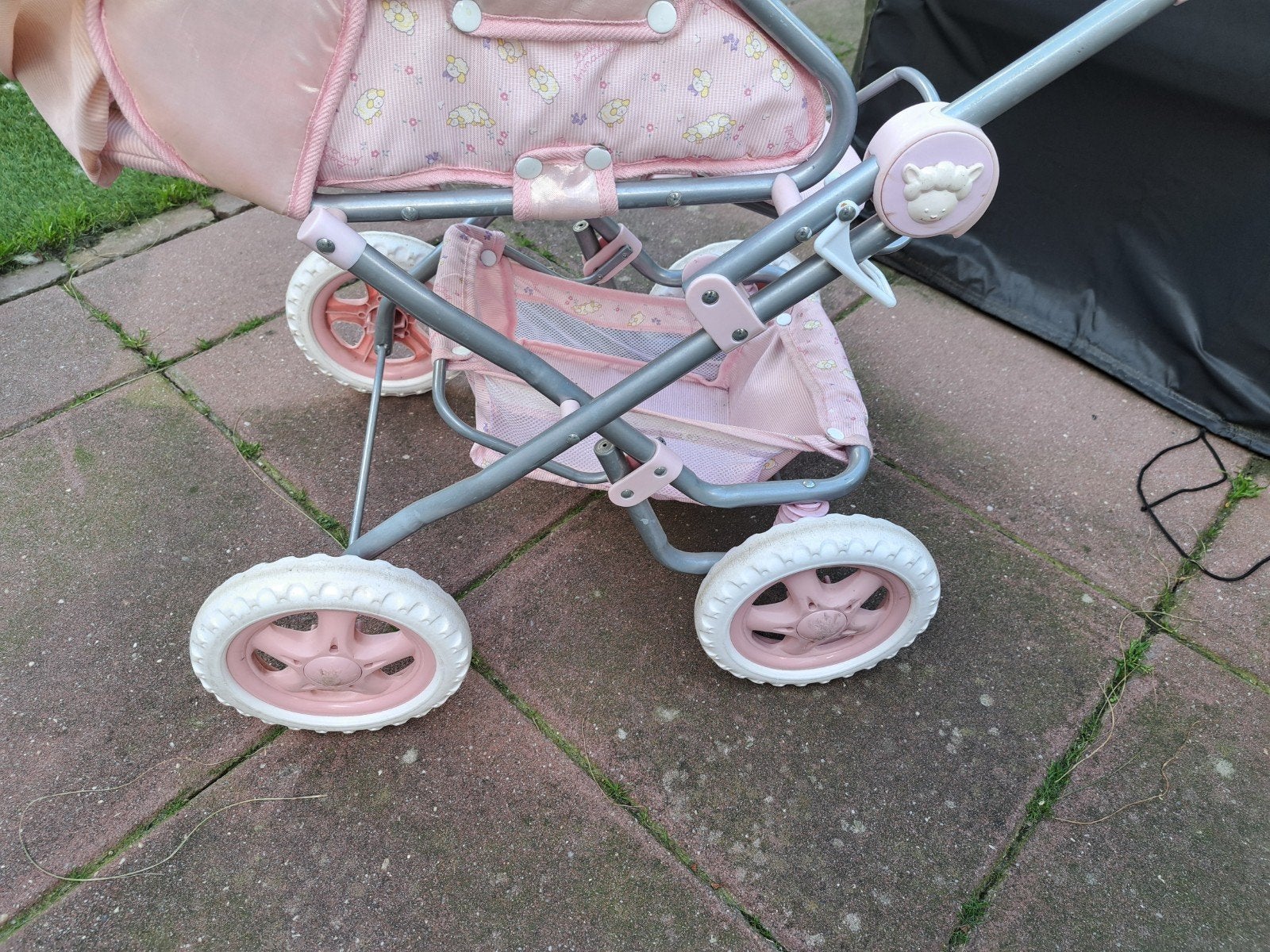 Roze poppenwagen zgan, Ophalen, Gebruikt, Overige typen