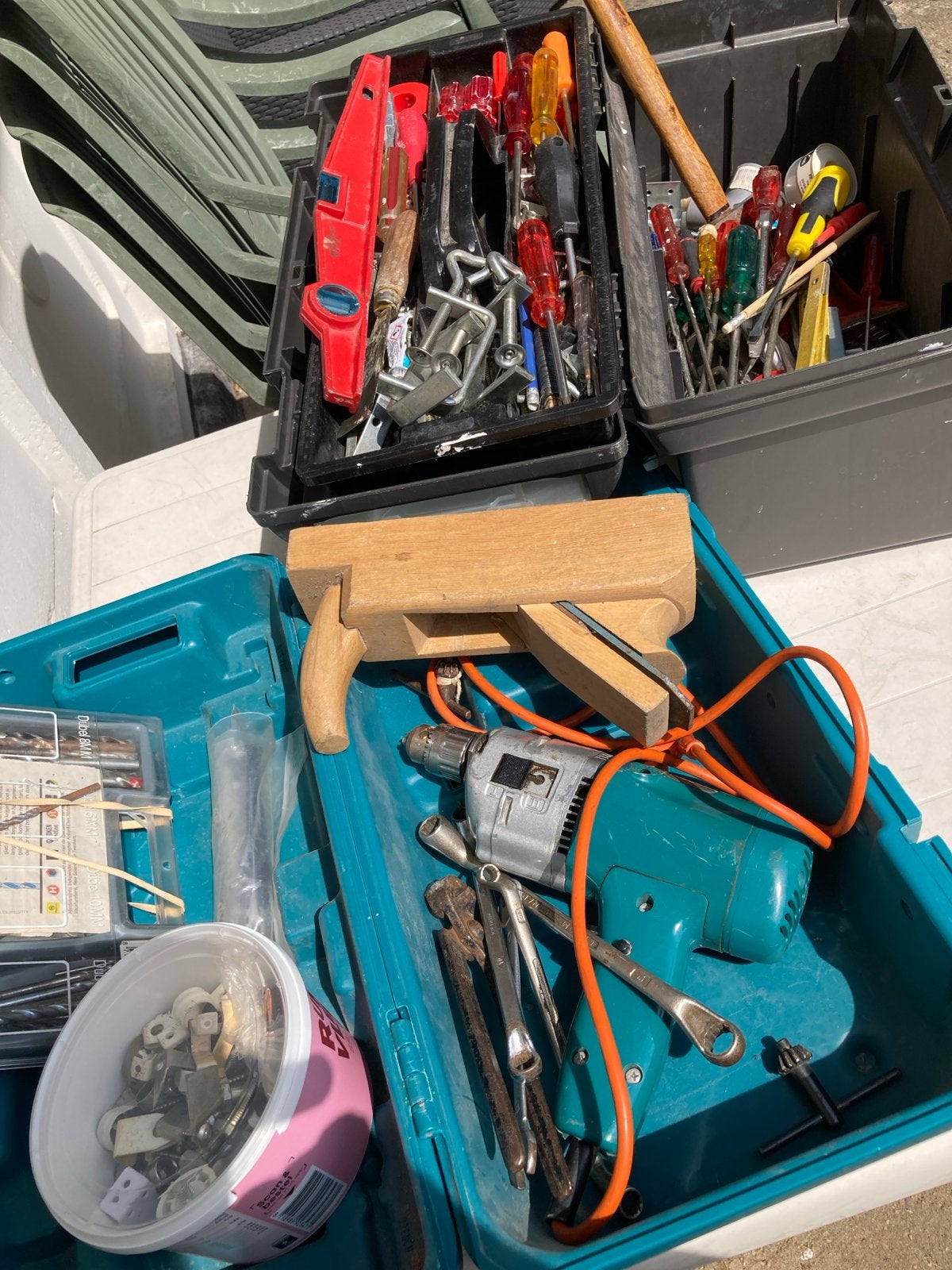 Opruiming schuur veel gereedschap, Ophalen, Gebruikt