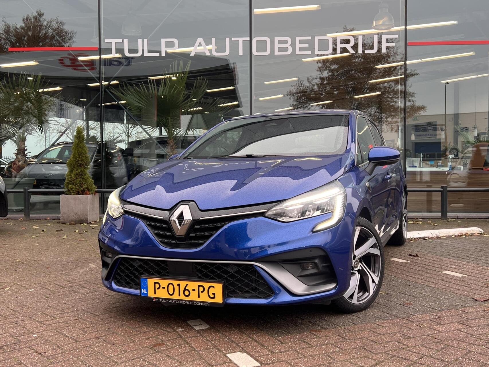 Renault Clio 1.3 TCe R.S. Line Clima Cruise Navi Dealeronder, Auto's, Renault, Gebruikt, 4 cilinders, 1133 kg, Blauw