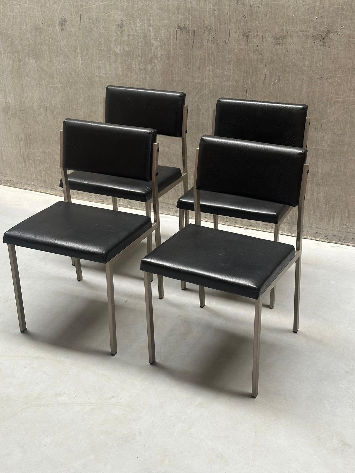 Vintage Brabantia Eetkamerstoelen - Jaren '60 Mid-century, Ophalen