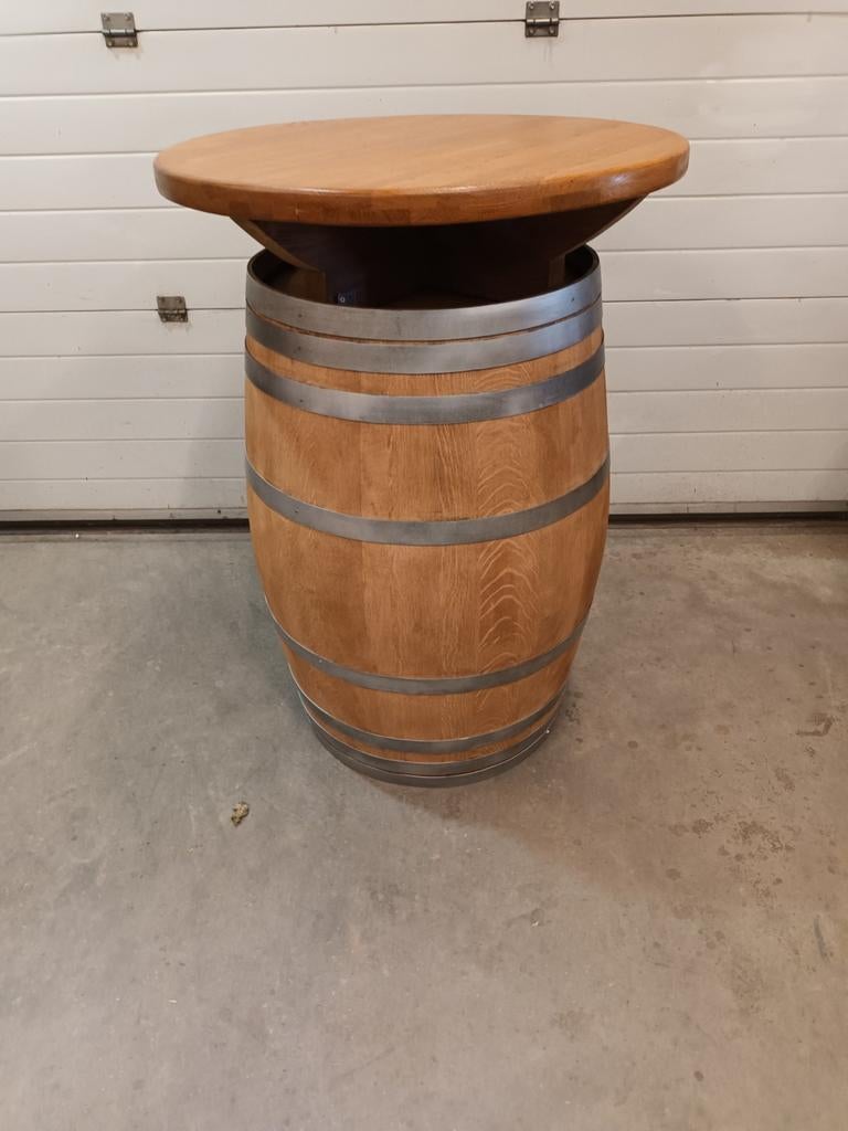 Statafel van eikenwijnvat., Ophalen of Verzenden, Nieuw