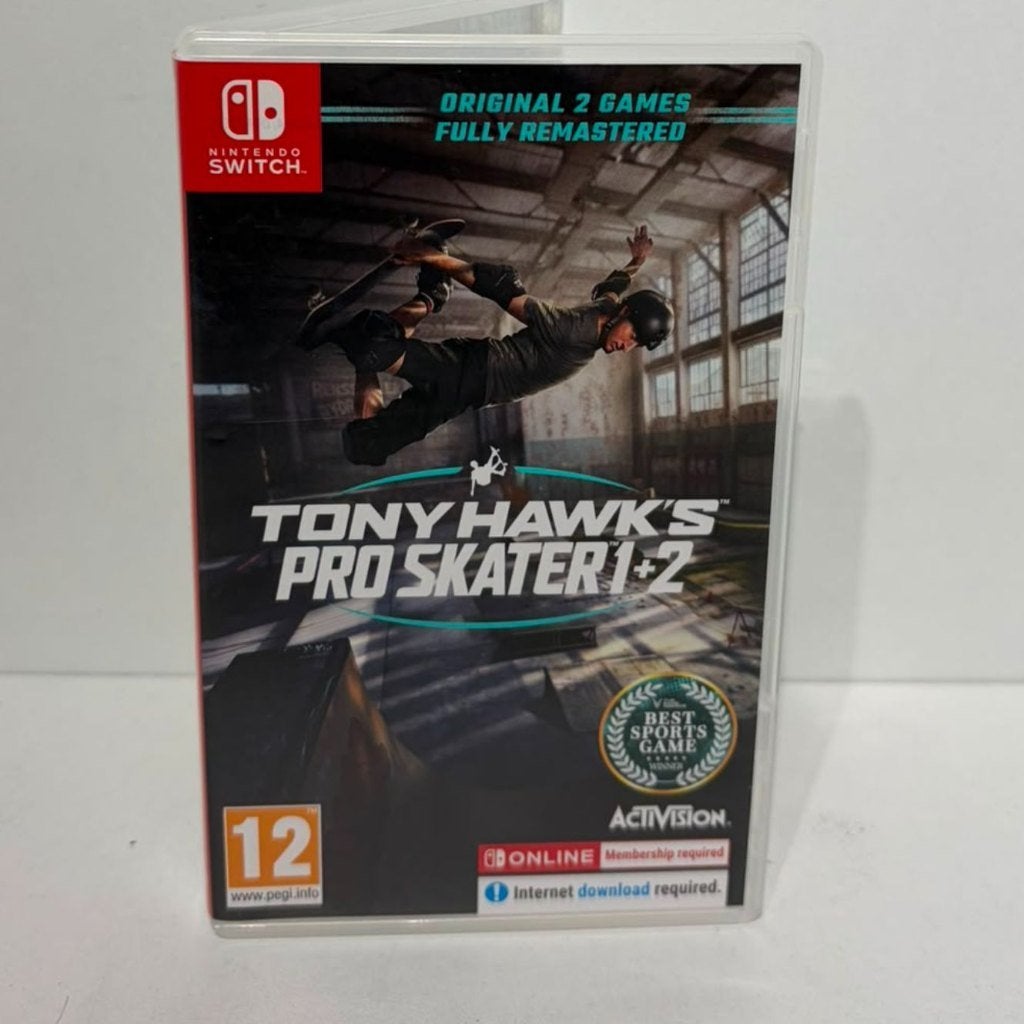 Nintendo Switch Game: Tony Hawk's Pro Skater 1+2, 1 speler, Ophalen of Verzenden, Zo goed als nieuw, Sport