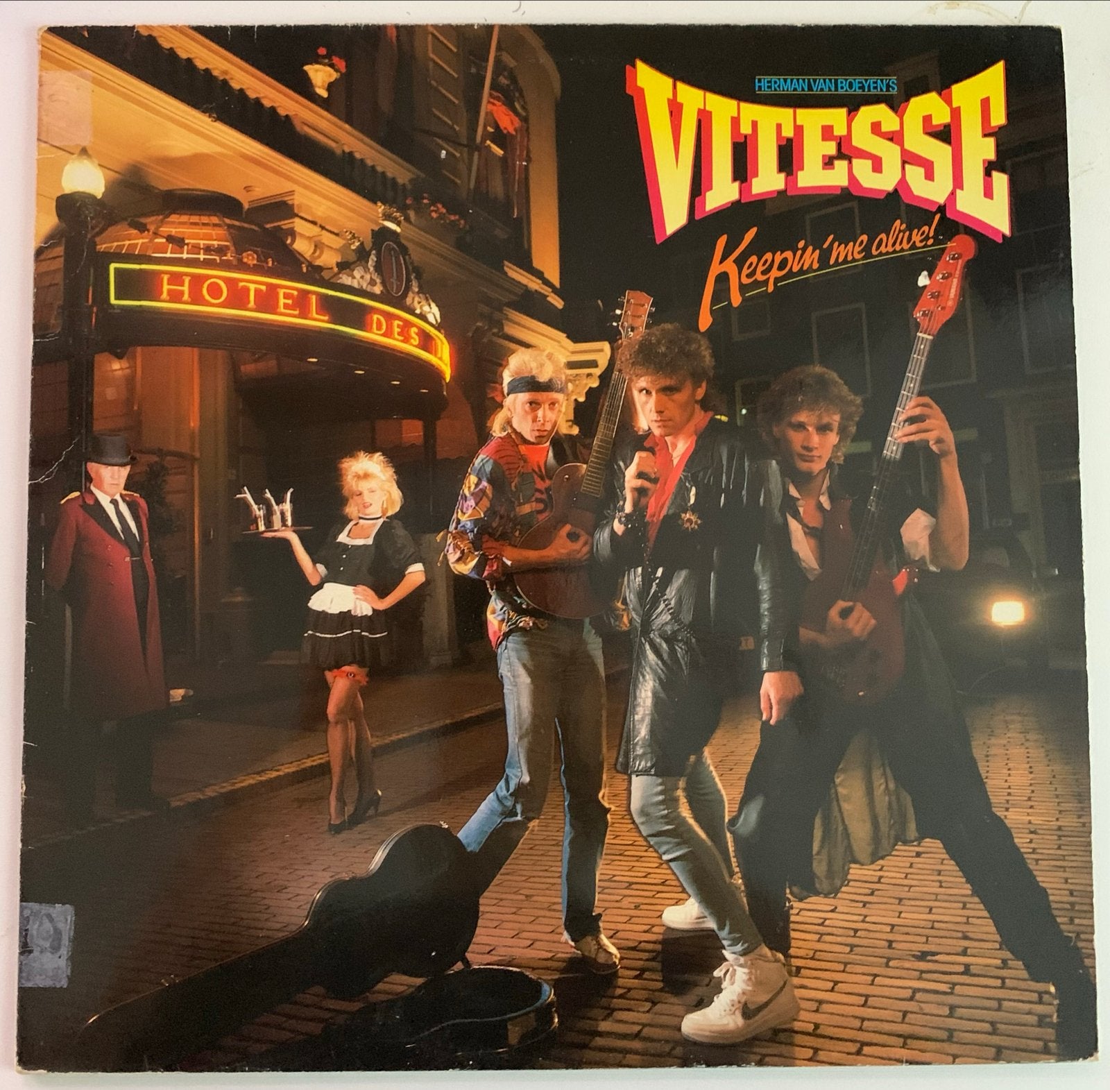 Vitesse - Keepin' Me Alive! (LP) - Classic Rock, Cd's en Dvd's, Vinyl | Rock, LP, Ophalen of Verzenden, Zo goed als nieuw, Classic Rock