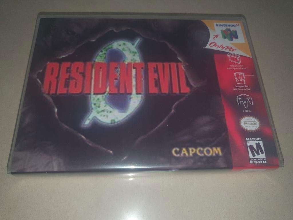 Resident Evil Zero N64 Game Case, Avontuur en Actie, Verzenden, 1 speler, Zo goed als nieuw