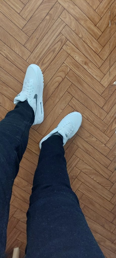 Stoere Nike Air Max 90s te ruil/ te koop, Ophalen, Wit, Nike, Sneakers of Gympen