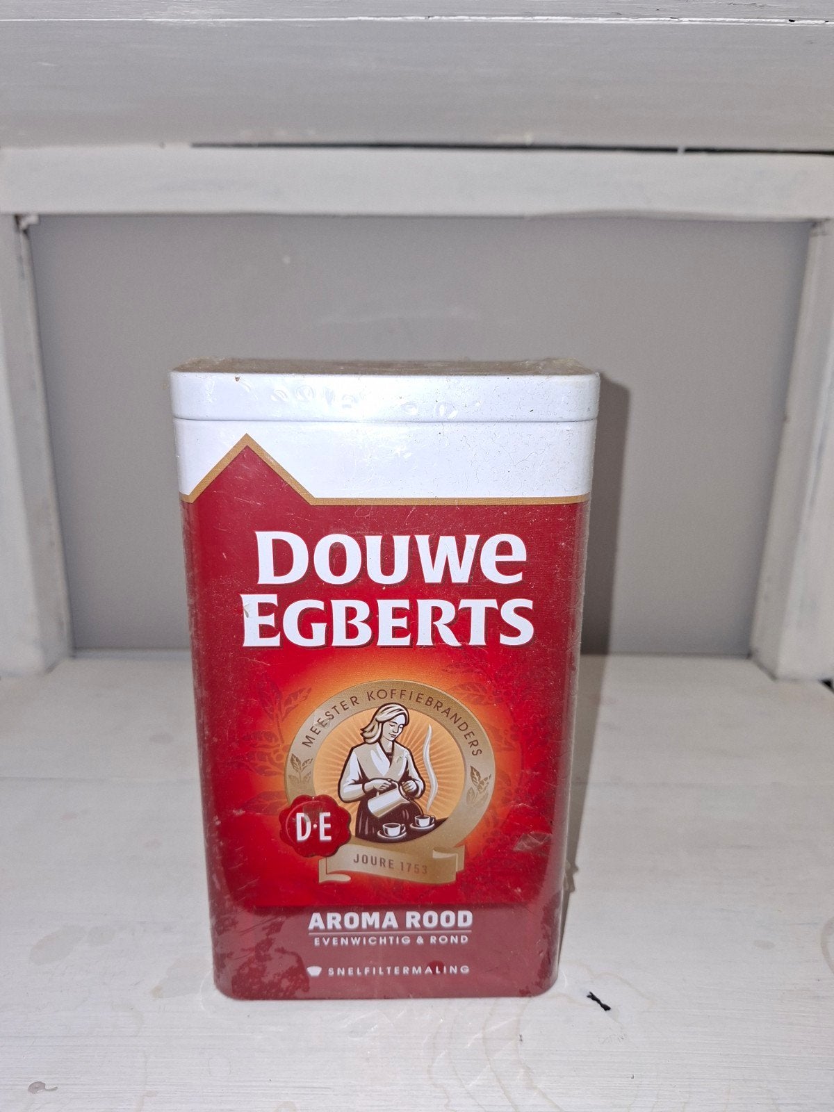 Douwe Egberts blik.(Nieuw in verpakking), Verzamelen, Ophalen of Verzenden, Nieuw
