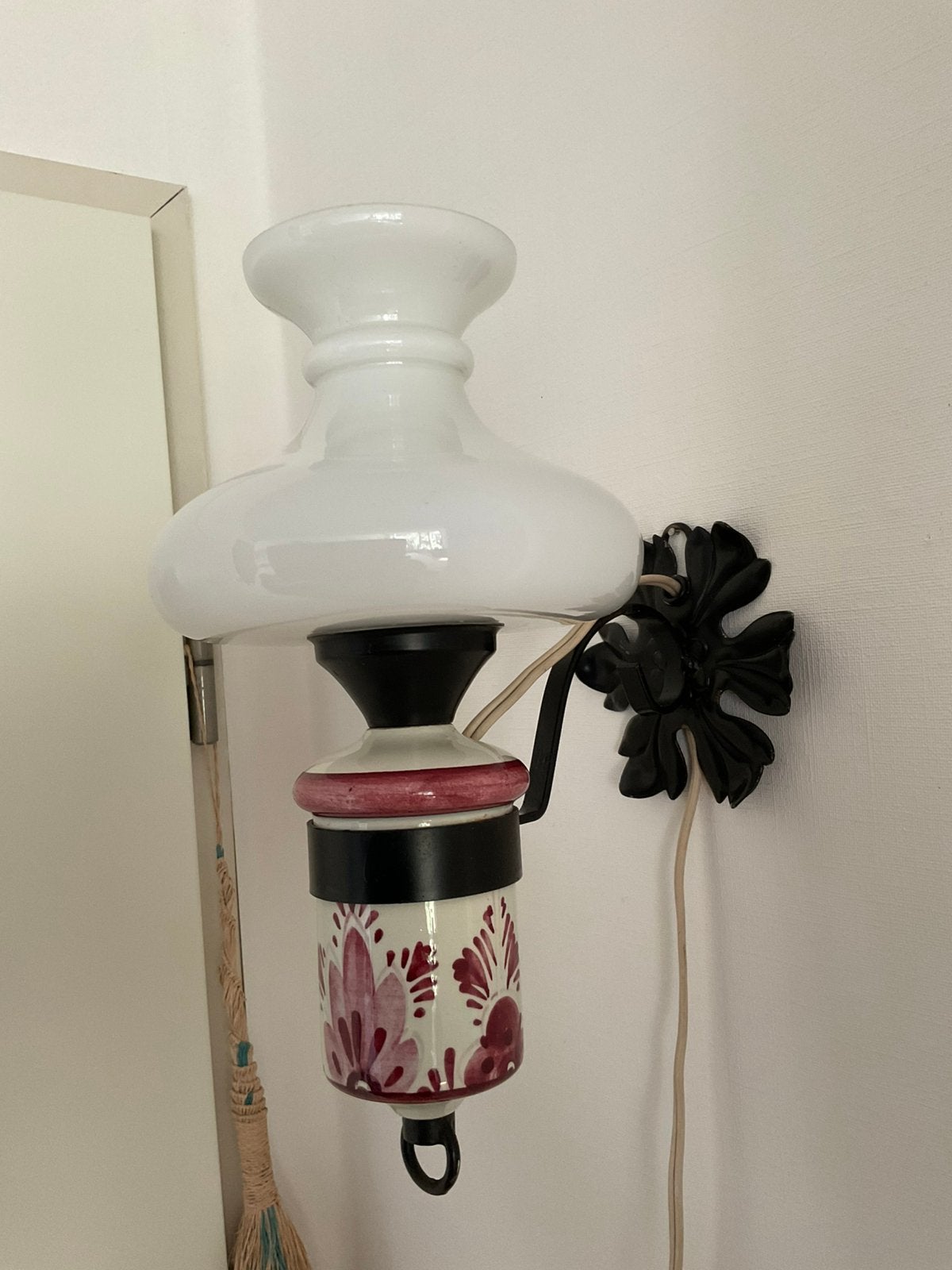 Vintage wandlamp, Ophalen of Verzenden
