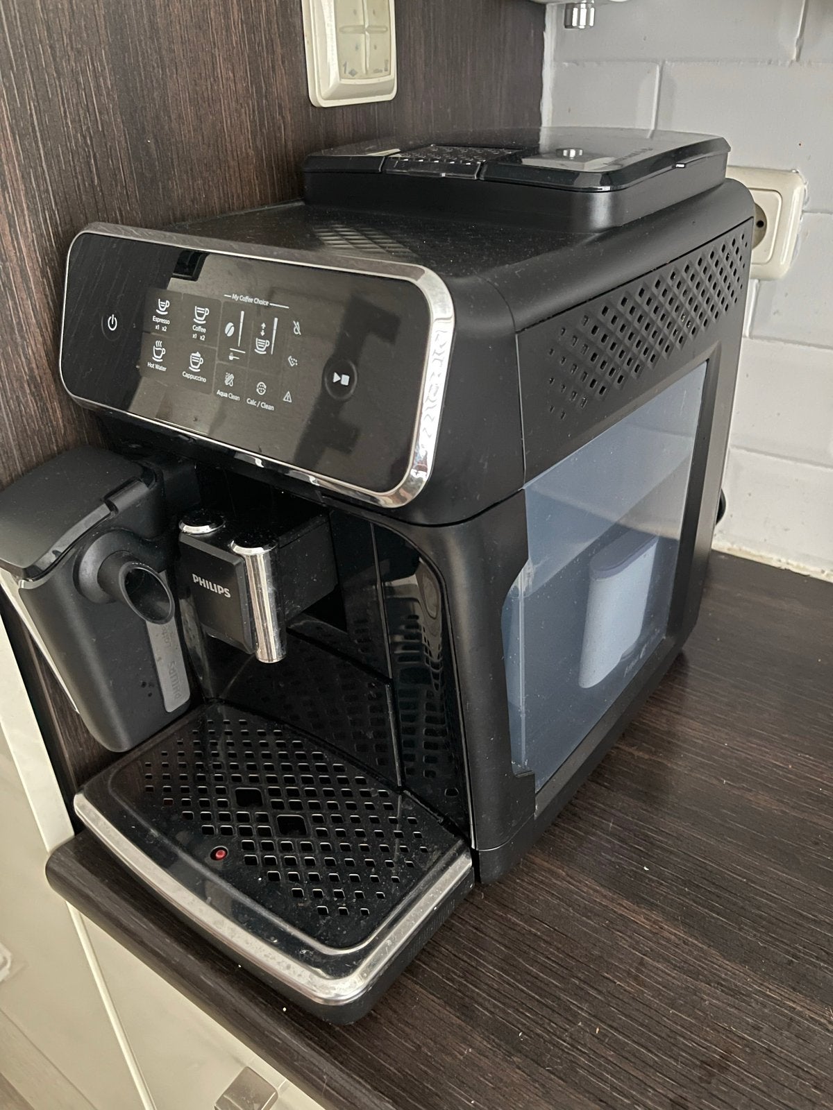 Philips LatteGo 2200 EP2231/40 Volautomatische Espressomachi, Afneembaar waterreservoir, Espresso apparaat, Zo goed als nieuw