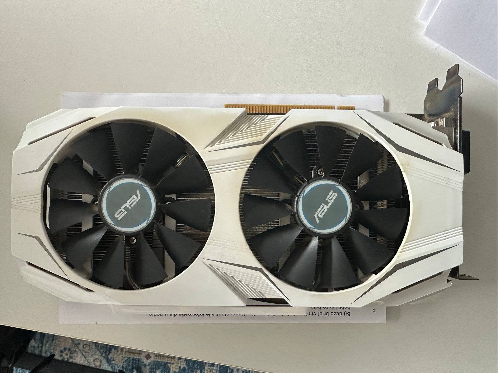 ASUS GeForce GTX 1070 OC 8GB Videokaart, Computers en Software, Videokaarten, PCI-Express 3, Gebruikt, Ophalen of Verzenden, GDDR5