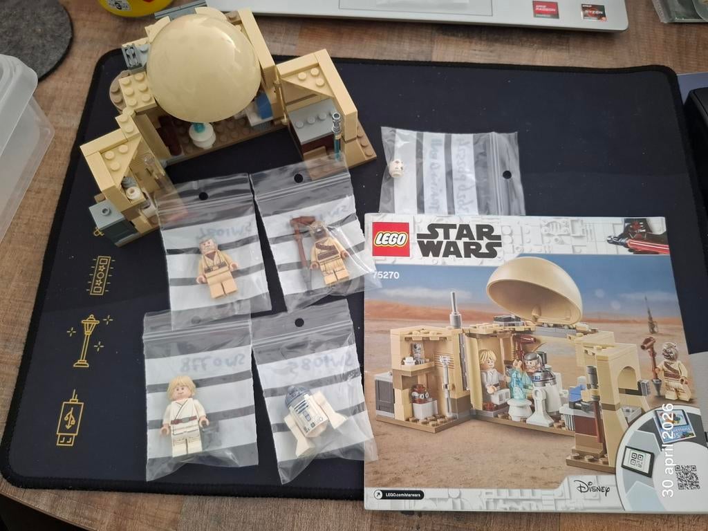 Lego Star Wars 75270 Obi-Wan's Hut, Compleet, Star Wars, Ophalen of Verzenden, Zo goed als nieuw
