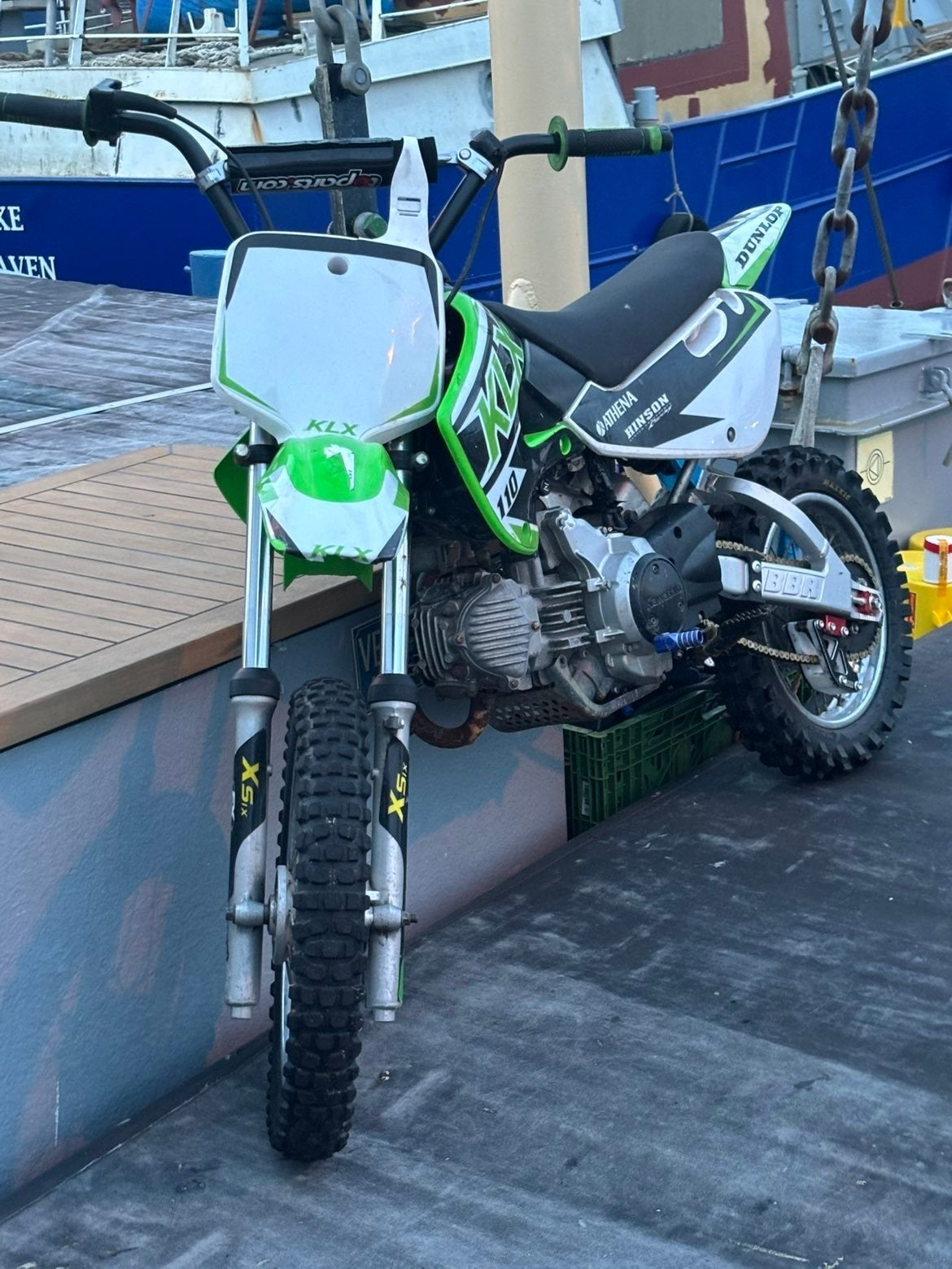 pitbike kawasaki klx 110, Overige merken, Nieuw, Ophalen of Verzenden, 3 versnellingen
