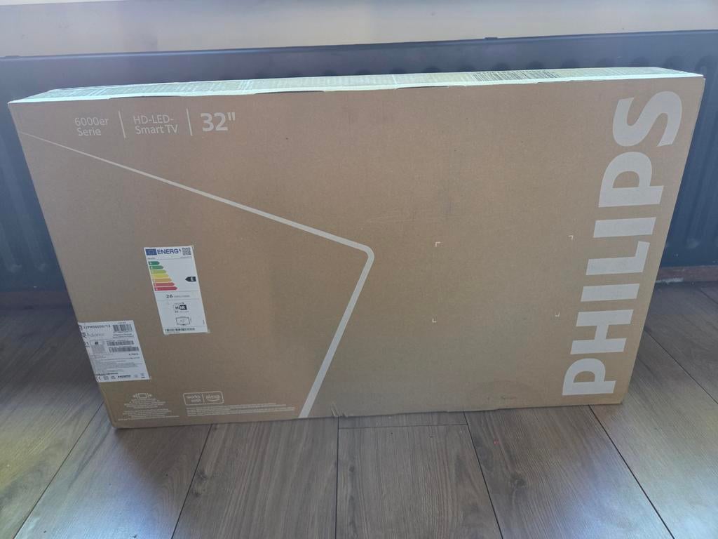 Philips tv 32 inch nieuw in doos, Audio, Tv en Foto, Televisies, Ophalen, Philips, 50 Hz, LCD
